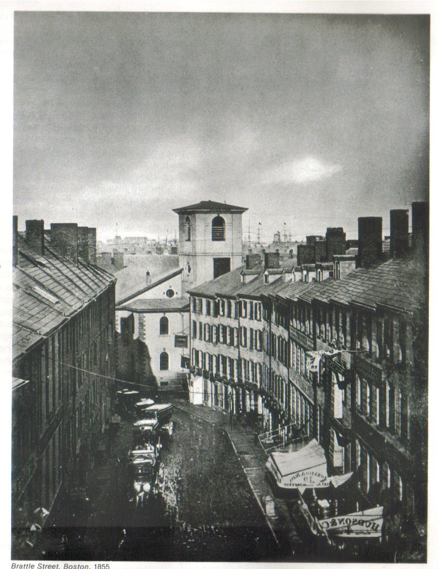 Brattle Street; Boston, 1855