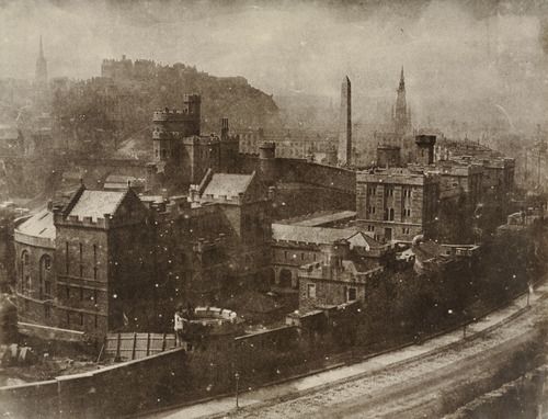 Hill & Adamson: Edimburgo vista da Calton Hill