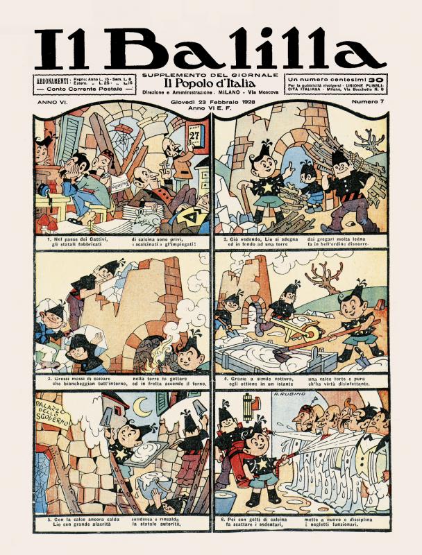 Rubino: Il Balilla n. 7, 1928 