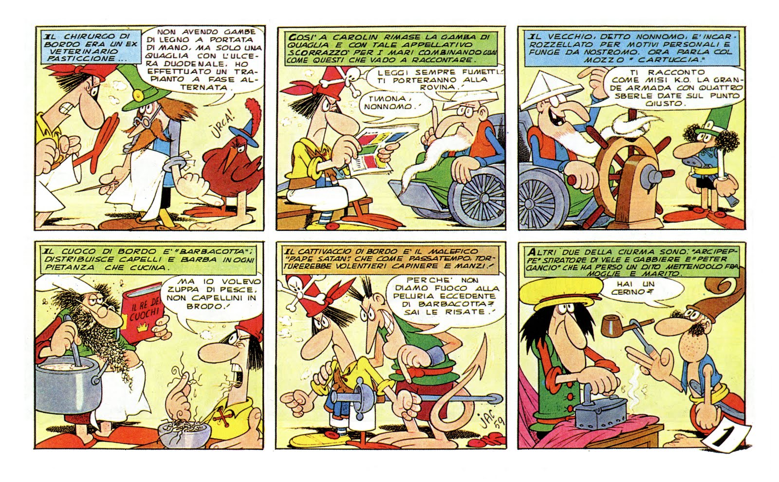 NUMERO UNO DEL GRUPPO TNT L'HA CREATO JACOVITTI