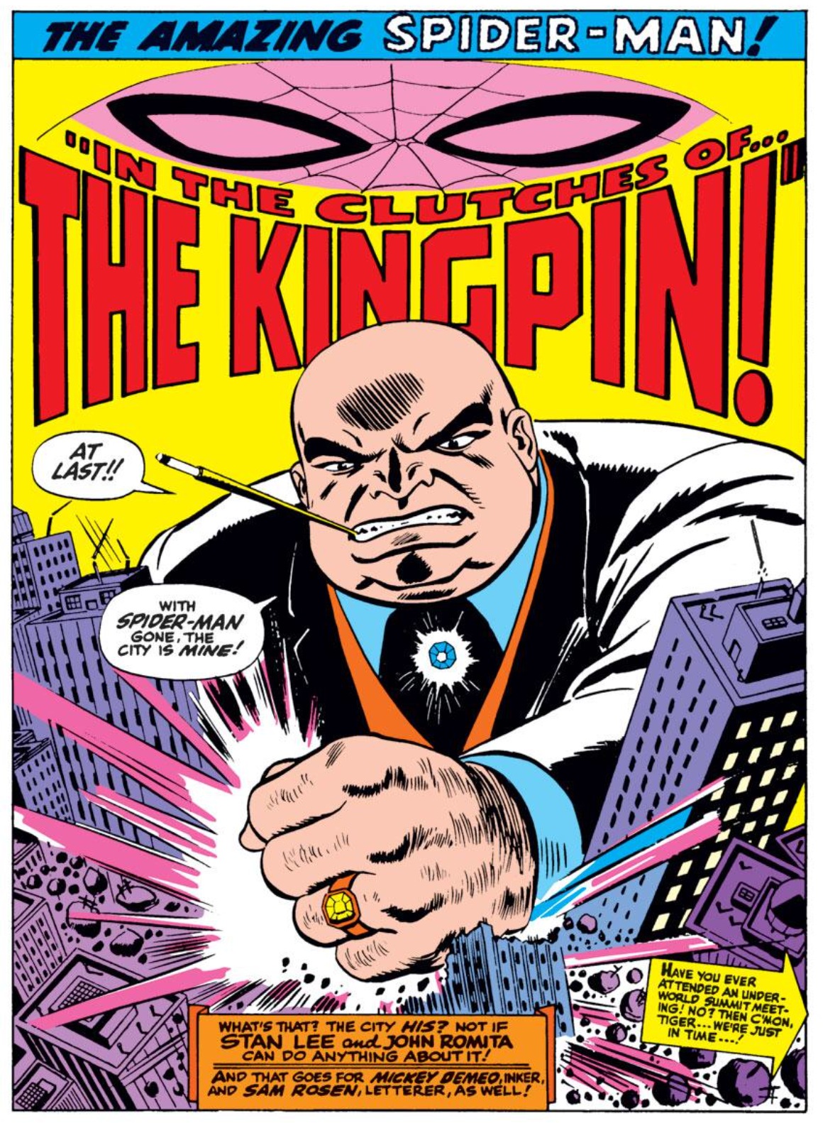 KINGPIN, LO ZAR DEL CRIMINE DELLA MARVEL