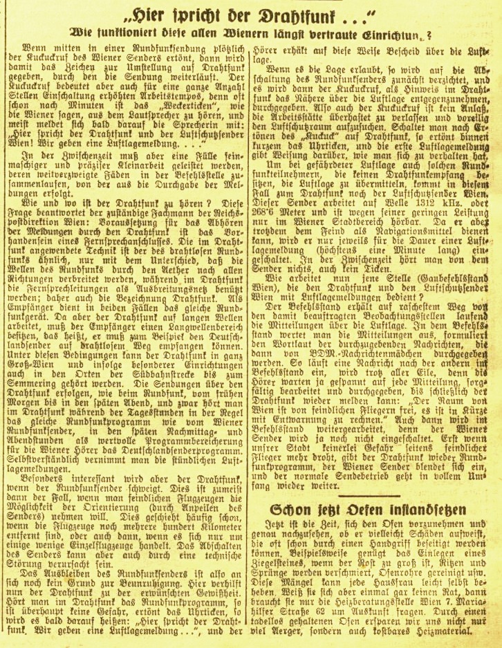 Kleine Volks-Zeitung di VIenna 18 luglio 1944
